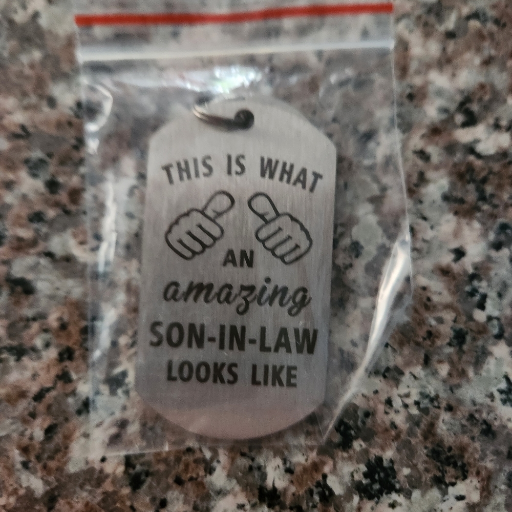 Son-in-law keychain